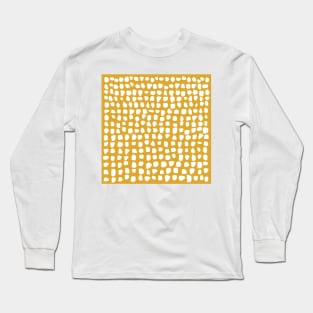 Dots (Mustard Yellow) Long Sleeve T-Shirt